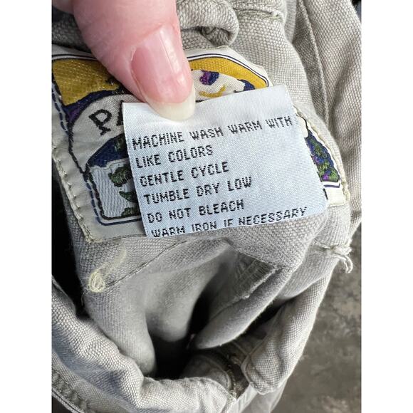 utility jacket vintage safari style khaki - Picture 8 of 8